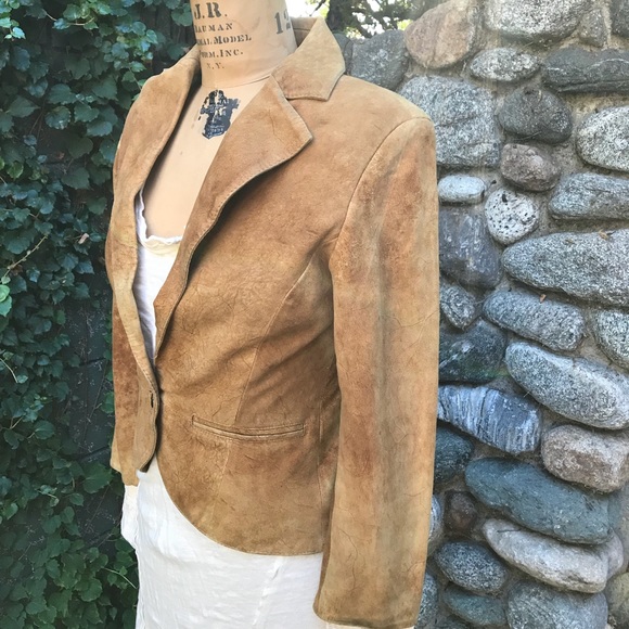 Rustic Suede Jacket - Picture 3 of 8